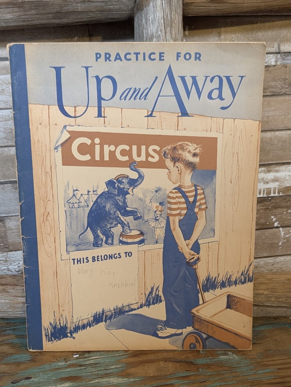 1949 Reading For Meaning Up And Away Circus Edition By Houghton Mifflin Company